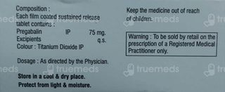 Nurogab M 75 Mg/750Mcg Tablet 10